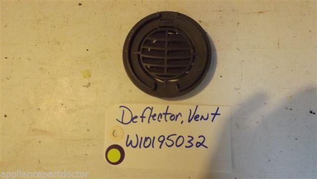 KITCHEN AID DISHWASHER W10195032 Deflector, Vent USED PART KITCHEN AID DISHWASHER W10195032 Deflector, Vent USED PART